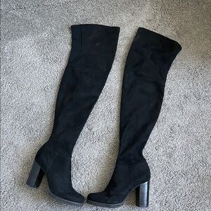 Calvin Klein Jeans thigh high boots